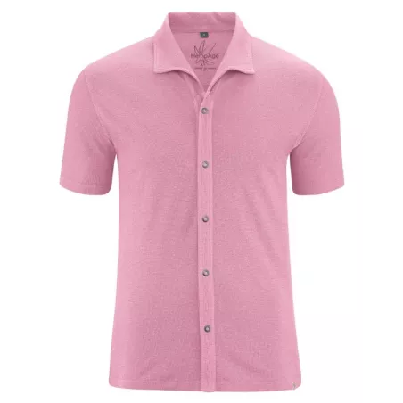Chemise jersey en coton bio et chanvre