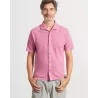 Hempage Chemise jersey en coton bio et chanvre Rose