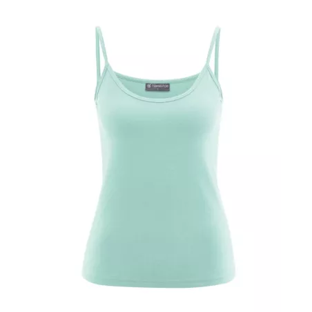 Top moulant bretelles coton bio chanvre