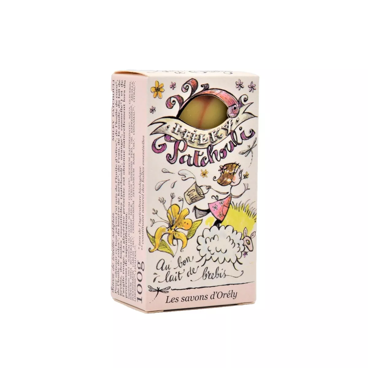 Savon bio patchouli de la savonnerie Les Savons D'orély