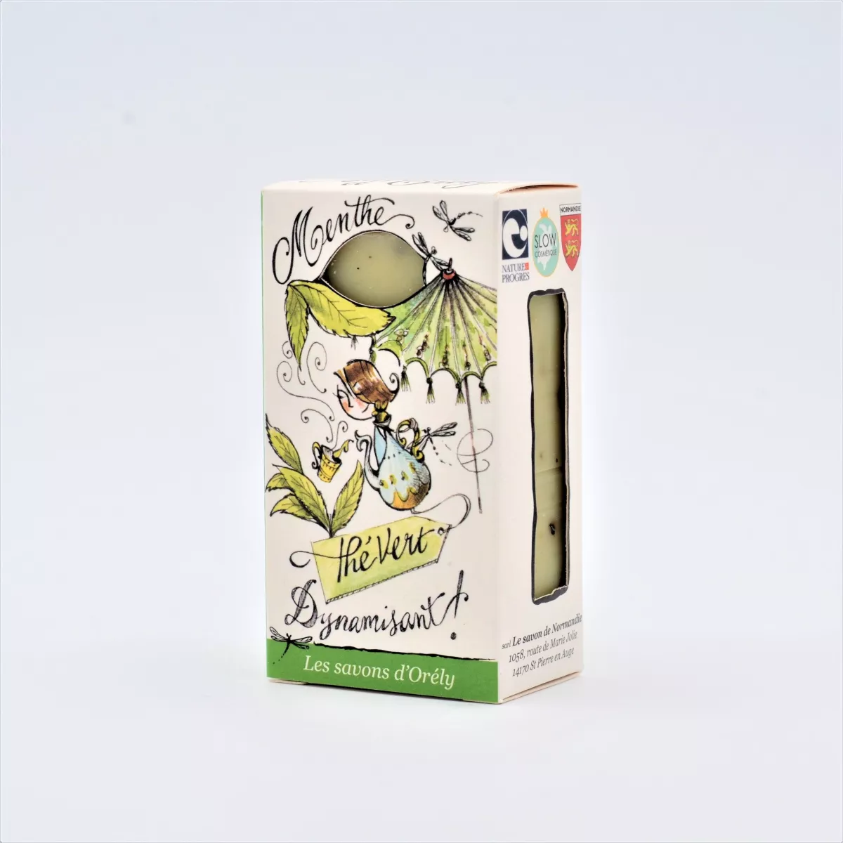 Savon bio menthe thé vert Savon bio menthe thé vert