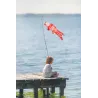 koinobori kimono girl vue sur la mer