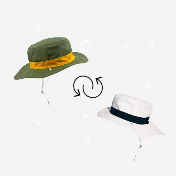 chapeau anti-uv kapel panama kaki