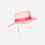 chapeau anti-uv kapel panama pink marque ki et la