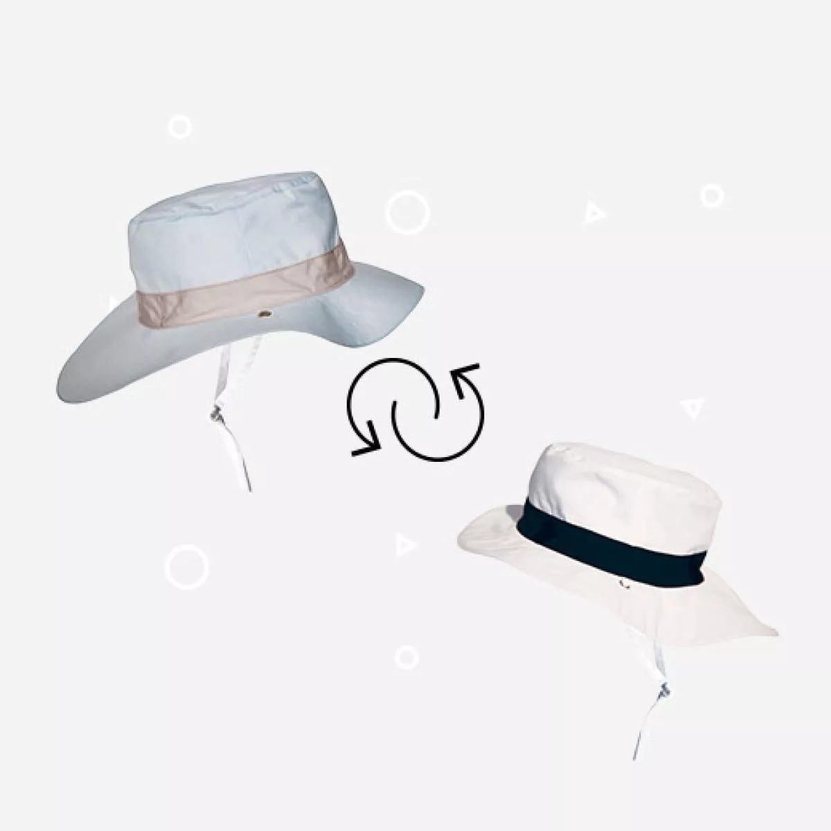 chapeau anti-uv kapel panama sky