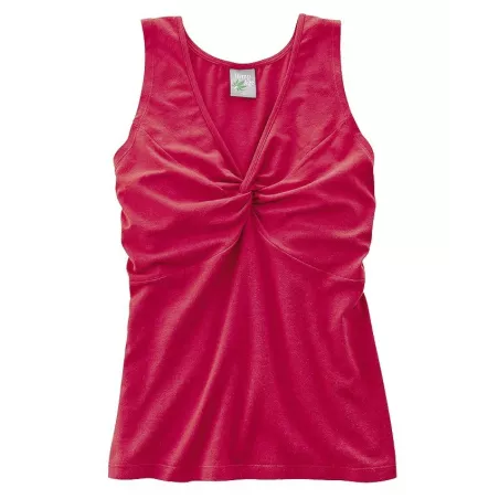 Top bio décolleté coton bio chanvre Norma-jean