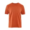 T-Shirt orange éthique chanvre et coton bio