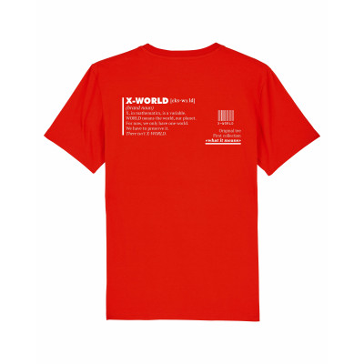 T-shirt X-WORLD - "What it means"
