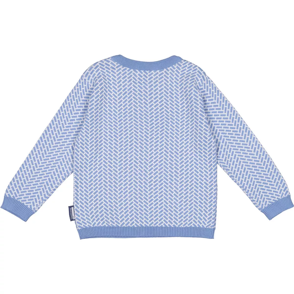 Pull éthique bleu avec panda, 100% coton bio