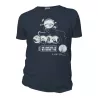 Tee-shirt gris anthracite coton bio Big Brother