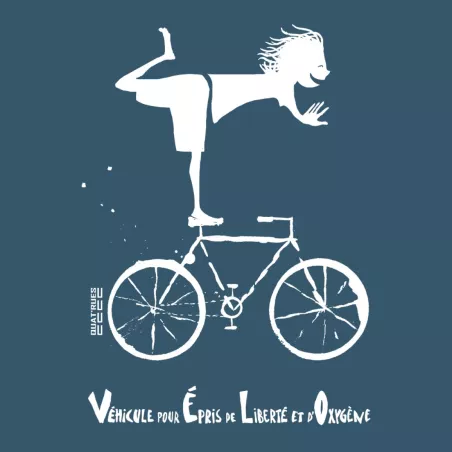 Tee shirt coton bio vélo