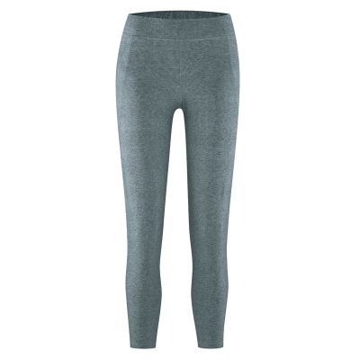 Leggings couleur gris titan, pantalon yoga coton bio et chanvre