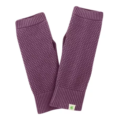 Gants tricotés chanvre et coton bio