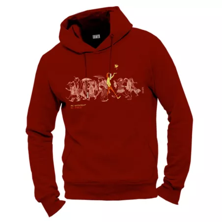 Sweat en coton bio Be different