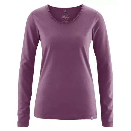 Haut femme coton bio et chanvre Lene