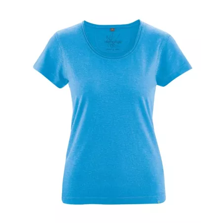 + de 20 couleurs au choix, t-shirt breezy en coton bio et chanvre femme