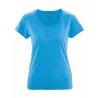 + de 20 couleurs au choix, t-shirt bleu topaze breezy en coton bio et chanvre femme