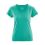 + de 20 couleurs au choix, t-shirt couleur émeraude breezy en coton bio et chanvre femme
