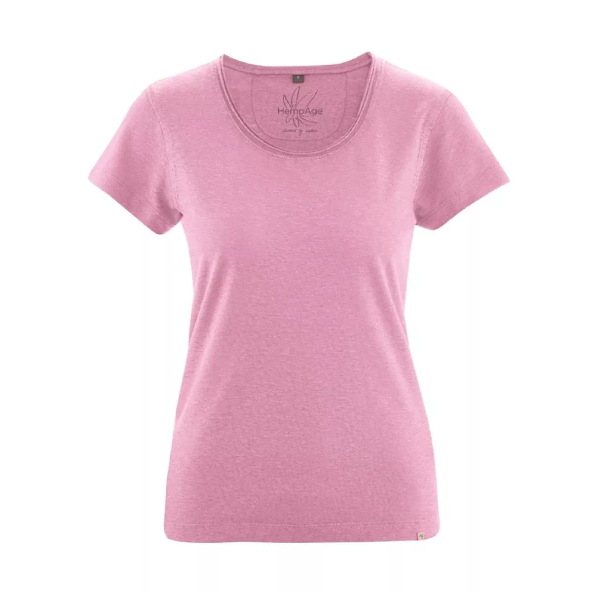 + de 20 couleurs au choix, t-shirt rose breezy en coton bio et chanvre femme