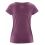 Arrière tee shirt yoga violet en chanvre et coton bio