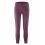 Pantalon leggings violet pour le yoga coton bio et chanvre