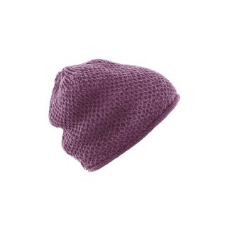 Bonnet femme coton bio chanvre Selina couleur purple
