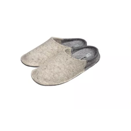 Chaussons en feutre 100% laine
