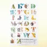 Puzzle Alphabet thème Abecedaire et animaux