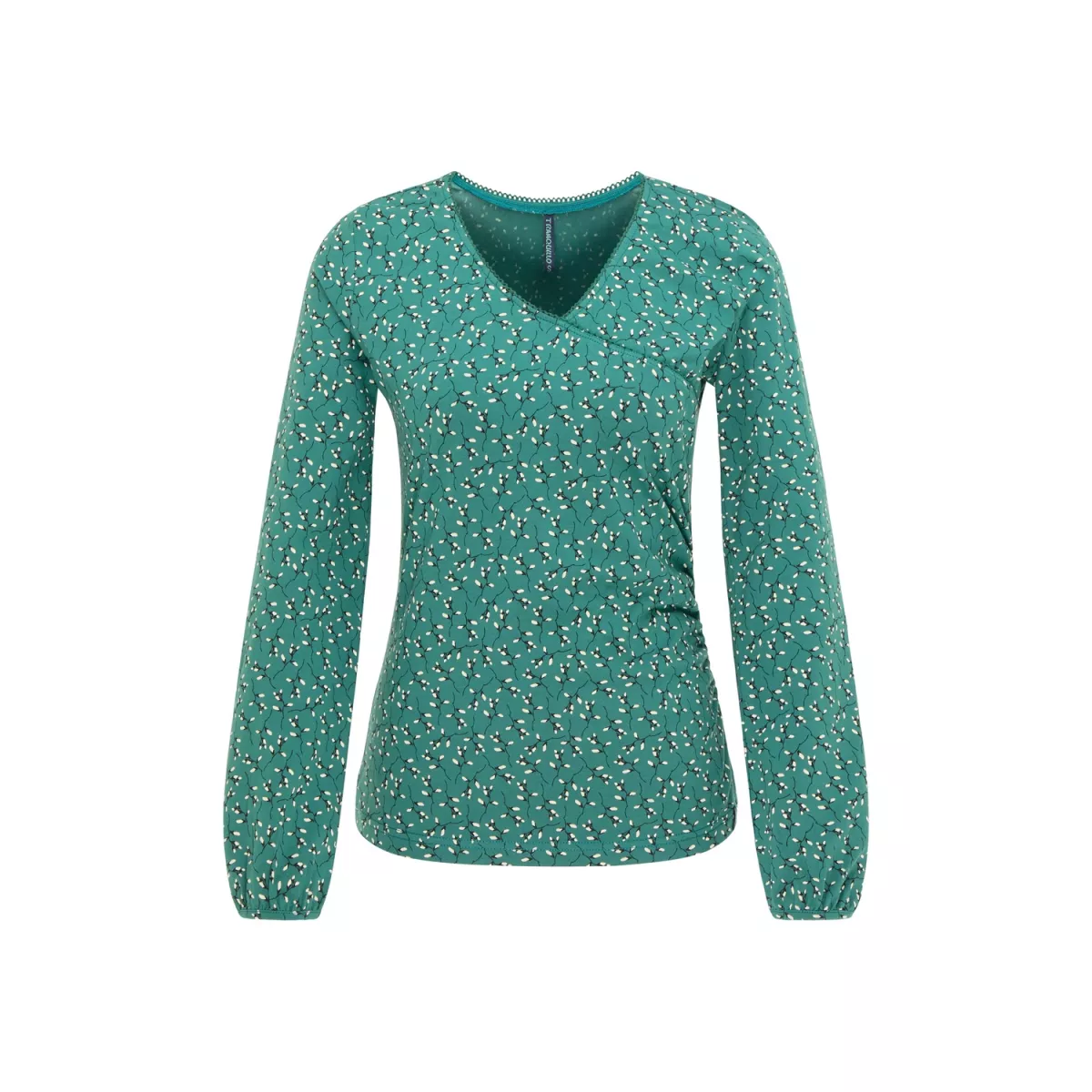 Haut top femme Tranquillo col V 