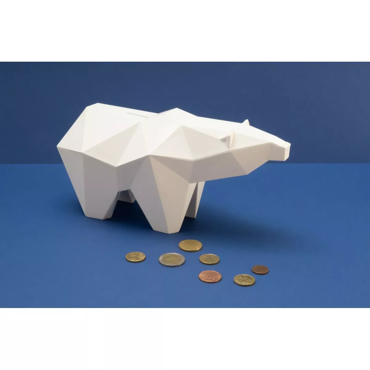 Tirelire ours polaire 100% biodégradable