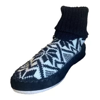 Chausson tricot homme épaisses • Chaussons Univers