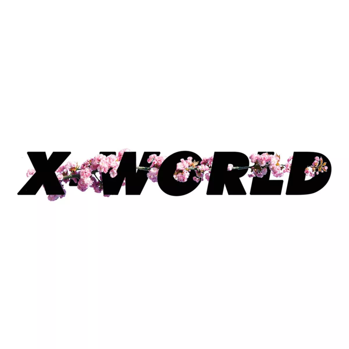 T-shirt X-WORLD - Japan Love - Blanc & Noir