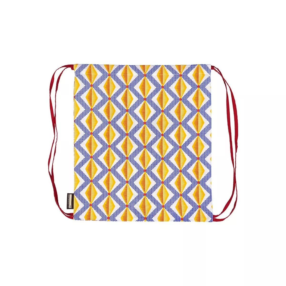 Sac à dos d'activité rouge gazelle coton bio