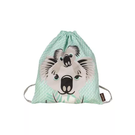 Sac à dos d'activité bleu koala coton bio