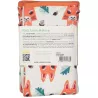 Couverture coton bio écureuil