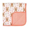 Couverture coton bio lapin