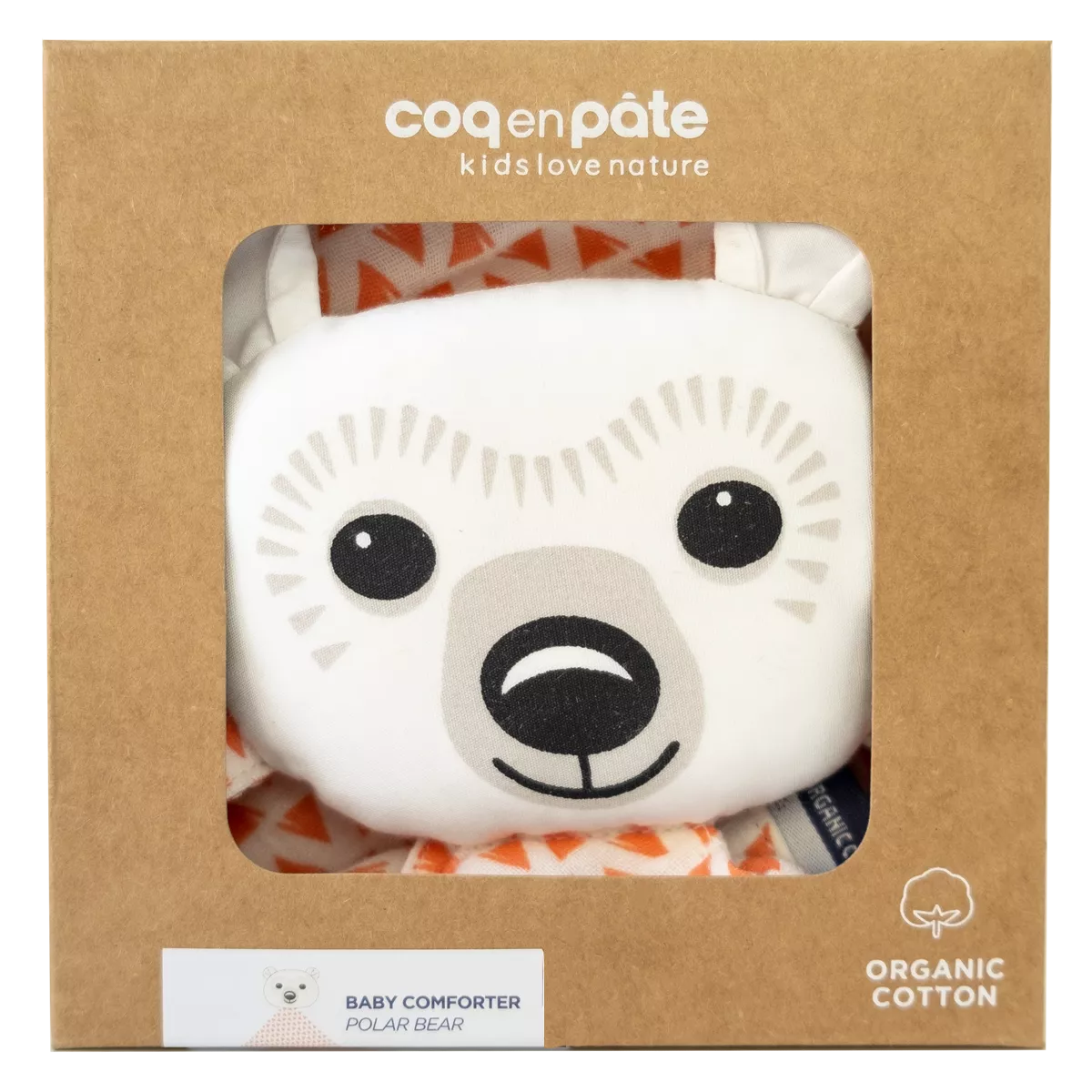 Doudou ours polaire