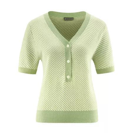 Tricot manches courtes chanvre