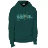 Sweat vert en coton bio Be different