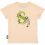 T-shirt enfant rose clair paresseux coton bio