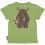 T-shirt enfant vert rhinocéros coton bio