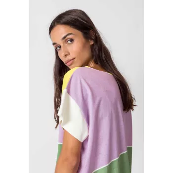 Tee shirt écologique en coton manches courtes