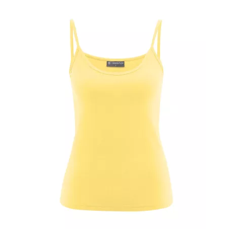 Top moulant bretelles coton bio chanvre