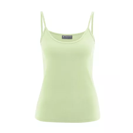 Top moulant bretelles coton bio chanvre