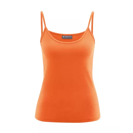 Top moulant bretelles coton bio chanvre