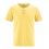 Tee shirt jaune col rond chanvre