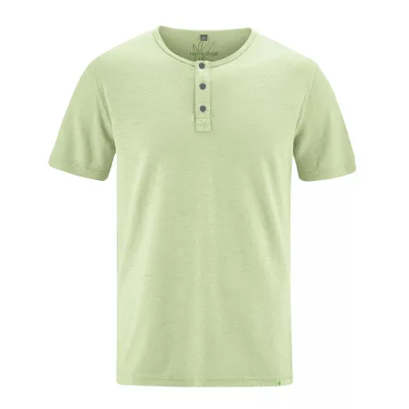T-shirt col rond en chanvre
