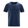 Tee shirt bleu marine col rond chanvre