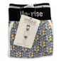 Boxer imprimé fleurs et feuilles bleues et jaunes Boxer imprimé fleurs et feuilles bleues et jaunes