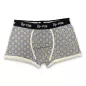 Boxer imprimé fleurs et feuilles bleues et jaunes Boxer imprimé fleurs et feuilles bleues et jaunes
